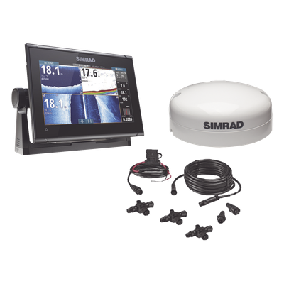 Kit pantalla multifuncional / 9 pulgadas / NMEA2000 / GPS 10 Hz / Sonar CHIRP / Wi-Fi / Antena GS25