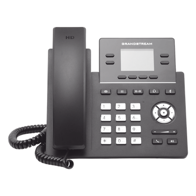 Teléfono IP / 4 Líneas SIP / Pantalla Color 2.4 Pulgadas / PoE / Wi-Fi Integrado / Gestión en la Nube