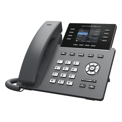 Teléfono IP / 8 Líneas SIP / 4 Cuentas / Wi-Fi 5 Dual-Band / Pantalla 2.8″ / Gigabit / Bluetooth / PoE / Audio Opus