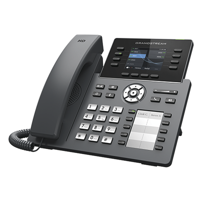 Teléfono IP / 8 Líneas SIP / 4 Cuentas / Pantalla 2.8″ / Wi-Fi Dual-Band / Bluetooth / PoE / Audio Full HD