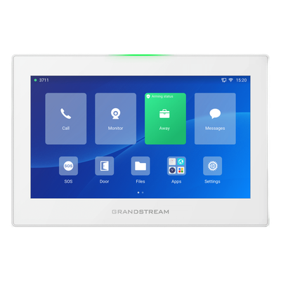Estación de Intercomunicación SIP / Pantalla Táctil 7» 1024×600 / Wi-Fi 6 Dual Band / Bluetooth 5.0 / 8 Canales de Alarma / Android 13 / Control HVAC e Iluminación