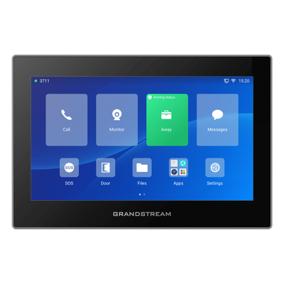 Estación de Intercomunicación SIP / Pantalla Táctil 7″ HD / Wi-Fi 6 Dual-Band / Bluetooth 5.0 / 8 Canales de Alarma / Android 13