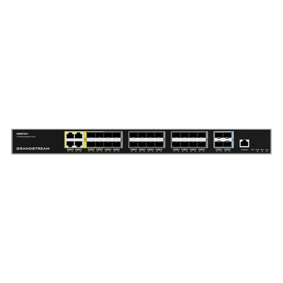 Switch de Agregación Capa 3 / 120 Gbps Throughput / 4 Puertos 10G SFP+ / Stacking 4 Unidades / Enrutamiento OSPF-BGP / 4k VLANs