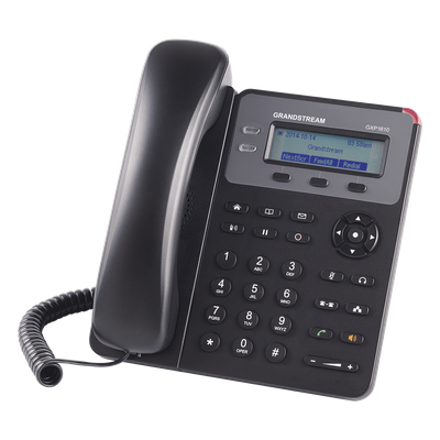 Teléfono IP / 1 Línea SIP / 2 Estados de Llamada / Pantalla LCD 132×48 / Puertos 10/100 Mbps / 3 Teclas XML Programables / Conferencia 3 Vías / EHS Plantronics