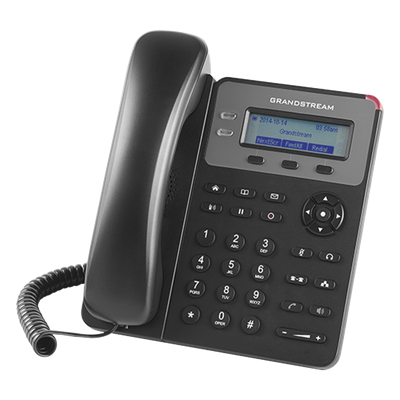Teléfono IP / 1 Cuenta SIP / 2 Líneas / Pantalla LCD 132×48 / PoE / 3 Teclas Programables / Conferencia 3 Vías