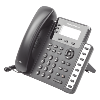 Teléfono IP / 3 Líneas SIP / Conferencia 4 Vías / 8 Teclas BLF / Pantalla LCD 132×64 / PoE / Dual Gigabit