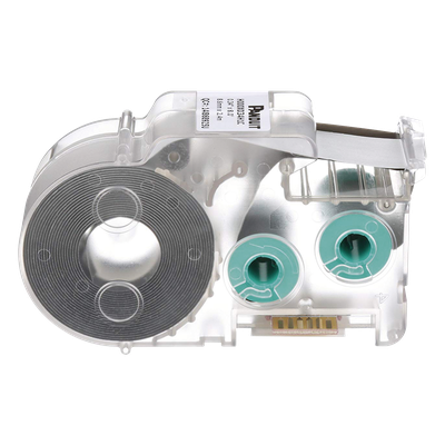 Casete de Etiquetas / Tubo Termocontráctil / 8.6 mm Ancho / 2.4 m (7.87 Pies) Largo / 18-12 AWG / Poliolefina Grado Militar / Contracción 3:1 / -55 a 135°C / Blanco