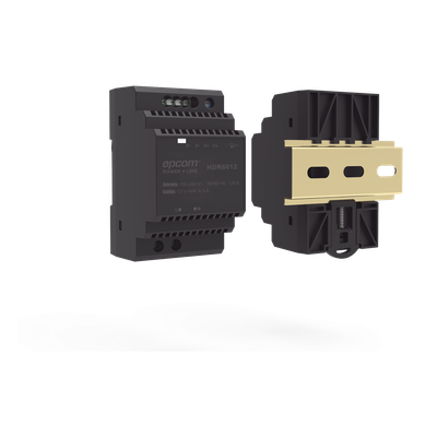 Fuente de Poder Industrial / Entrada 100-240 Vca / Salida 15 Vcc 4 A 60 W / Riel DIN / -20°C a 45°C