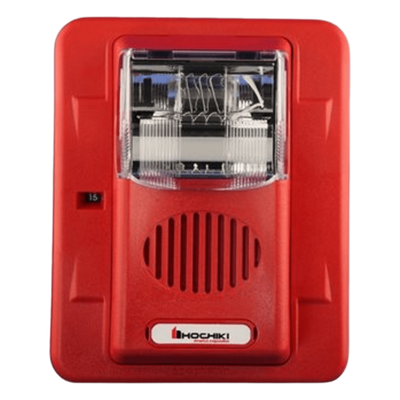 Sirena Estrobo / 24 Vcd / Multi-Candela 15-110 cd / Montaje en Pared / 100 dB / 3 Tonos Seleccionables