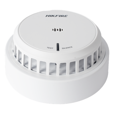 Detector de Humo Óptico / Alarma 85 dB a 3 m (9.8 ft) / Autónomo sin Panel / Baterías AA 3 Años / Certificación EN14604 / 100 mm Compacto