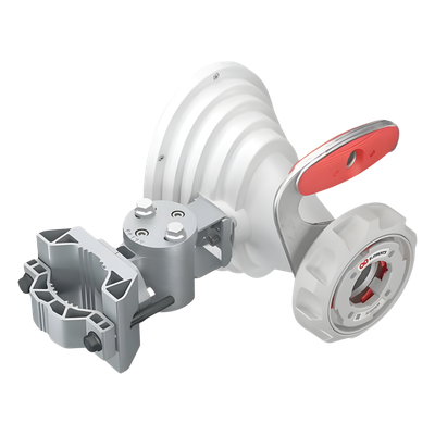 Antena Horn Asimétrica / 5 GHz / 17 dBi / Patrón Asimétrico 45° / TwistPort™ / IP55 / Montaje UBR