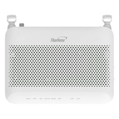 ONU GPON / 2 Puertos Gigabit / Wi-Fi Dual Band 2.4/5 GHz / MIMO 2×2 / 2 Antenas 5 dBi / SC/UPC / ITU-T G.984 Clase B+