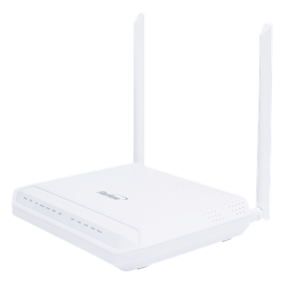 ONT GPON / 4 Puertos Gigabit / Wi-Fi Dual Band 2.4/5 GHz / 1 Puerto POTS / USB 2.0 / MIMO 2×2 / 2 Antenas 5 dBi / SC/UPC