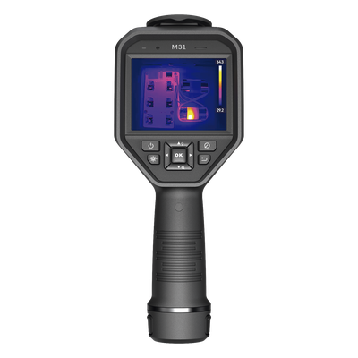 Cámara Termográfica Portátil Dual / Resolución Térmica 384 x 288 / Lente Óptico 8 Megapixel / Wi-Fi Dual Band / IP54 / Batería 5 Horas / Caída 2 m (6.56 ft)