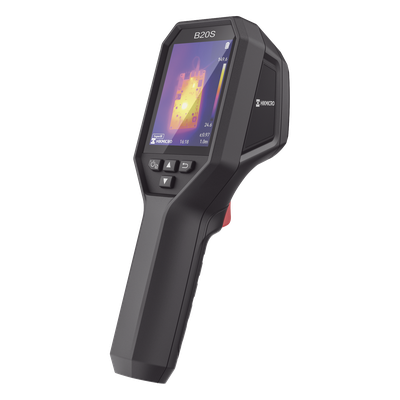 Cámara Termográfica Portátil / IR 256 x 192 / Visual 2 Megapixel / Rango -20°C a 550°C / Pantalla LCD 3.2″ / SuperIR / Wi-Fi / Memoria 16GB