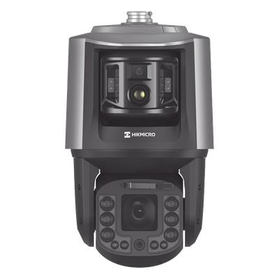 Cámara Domo PTZ IP / 4 Megapixel / Zoom Óptico 40X / Cámara Térmica 256 × 192 / Cámara Óptica Fija 4 Megapixel / Protección Perimetral / IR 240 m (787.4 ft)