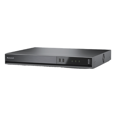 NVR IP / 16 Canales / 4K UHD / 16 Puertos PoE+ 130W / H.265 Smart Codec / 2 Bahías HDD 20 TB / ONVIF / NDAA