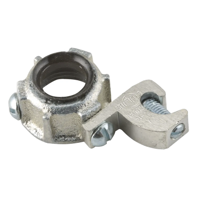 Conector para Conduit Rígido IMC / 1 in (25.4 mm) / Hierro Maleable / Orejeta de Conexión a Tierra / UL y CSA