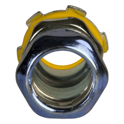 Conector de Compresión Hermético / Pared Delgada / Acero Galvanizado / 1 1/4 in / 1.89 in x 3.307 in (48 mm x 83.99 mm)