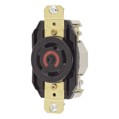 Receptáculo Industrial / 30 A / 125/250 V CA / 3 Polos 4 Hilos / NEMA L14-30R / IP20 / -40°C a 75°C