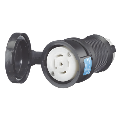 Conector Industrial con Bloqueo de Media Vuelta / 30 A / 120/208 V CA / NEMA L21-30R / 4 Polos 5 Hilos / 2.33 x 2.33 x 3.86 in / Grado Industrial