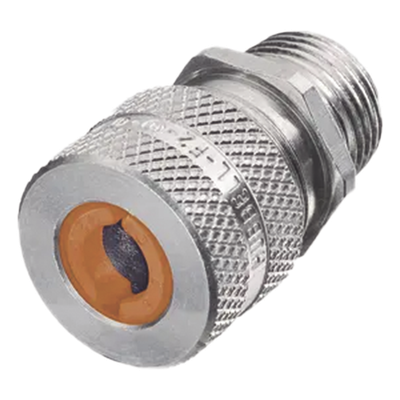 Conector de Cable / Aluminio Macho Recto / Calibre 3.2-4.7 mm (0.13-0.19″) / 3/4″ / Clase I Div. 2 / NEMA 4, 4X, 12, 13