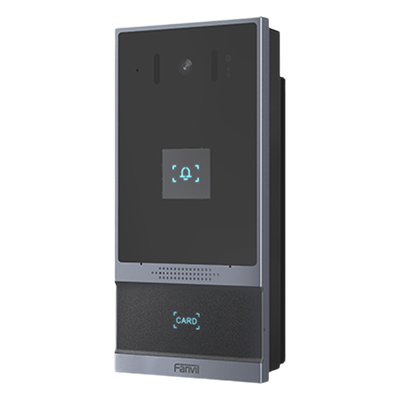 Videoportero IP / 2 Megapixel Full HD / SIP y ONVIF / 2 Relevadores / Control de Acceso RFID / IP66 e IK07 / PoE 802.3af