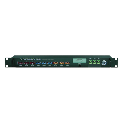 Panel de Energía IP Administrable / 12 Salidas Controlables / 180 A / 12-30 Vcc / Watchdog por Ping IP / Rack 1U 19″