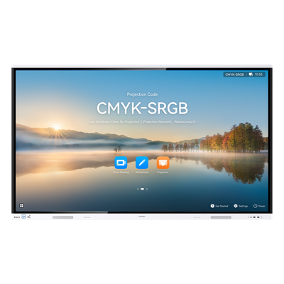 Pantalla Interactiva / 65″ / 4K / Wi-Fi 6 / Procesador Octa-Core / Escritura IA 16 ms / Harmony OS