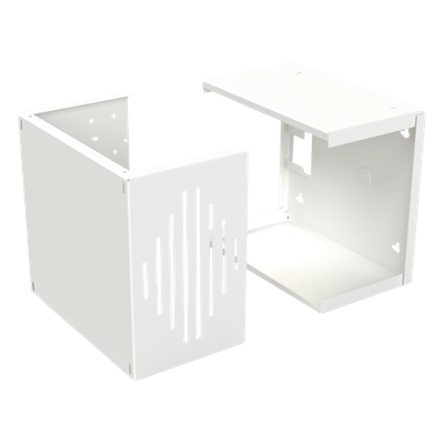 Gabinete para Sirena / Acero Calibre 26 / Exterior / 30 W / 209 x 151 x 265 mm / Preparación Tamper