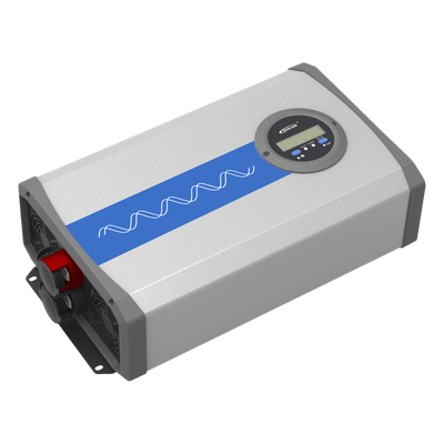 Inversor de Onda Senoidal Pura / 2000W Continuos / Entrada 24V DC / Salida 120V AC / Factor de Potencia 1 / Baterías Litio