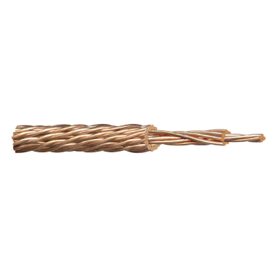 Cable Eléctrico de Cobre / 58.0 mm² / 28 Hilos Clase II / 13.7 mm Diámetro / 532.6 kg/km / UL 96A / Aplicación Apartarrayos