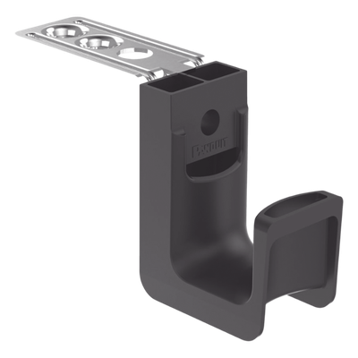 Sujetador tipo J-Hook / Soporte Techo M5-M6-M10 / Capacidad 0.75 in / Carga 6.8 kg / Nylon 6.6 / Paquete 50 pzas