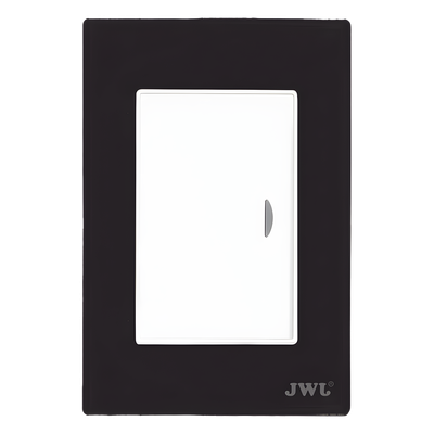 Apagador Escalera Sencillo / 10 A / 127 V CA / 60 Hz / Placa Negra / 4.6 x 3.1 x 1.2 in