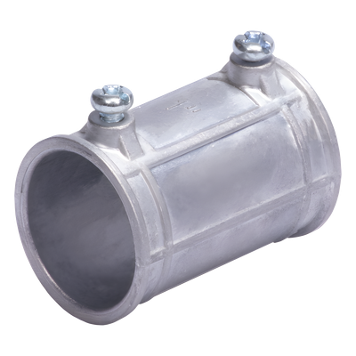 Cople para Tubo Rígido / 2″ (52 mm) / Galvanizado por Inmersión / Tornillo Pared Delgada / Acero Semipesado / Interior Baja Corrosión