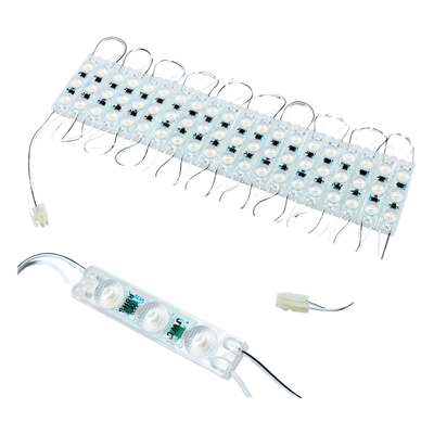 Cadena de Módulos LED / 20 Unidades en Serie / 4 500 Lúmenes / 50W / IP65 / 2 700 K / 110V / Montaje Adhesivo