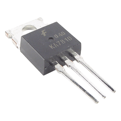 Regulador de Voltaje Lineal / Salida 10 V / 1 A / Encapsulado TO-220 / Protección Térmica y Cortocircuito