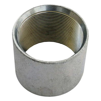 Cople para Pared Gruesa / 3/4″ / Acabado Liso / Protección Anticorrosiva Zinc / Etiqueta Amarilla