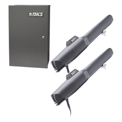 Operador de Puerta Abatible / Hasta 5.48 m (17.9 ft) / 700 kg Capacidad / 110 VAC / 24 VDC / 300 Ciclos Diarios / UL325