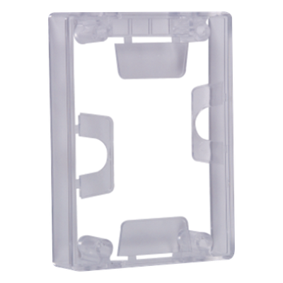 Espaciador para Protector de Termostato / 31.75mm (1.25 pulg) / Policarbonato Transparente / Montaje Empotrado