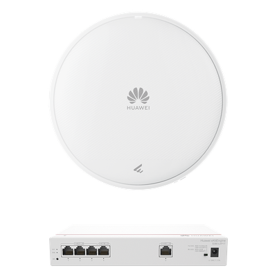 Kit Router Multi-Servicio / Wi-Fi 7 / 3.57 Gbps / 4 Puertos PoE 50W / MU-MIMO 2×2 Dual Band / Smart Antenna / Montaje Techo y Pared