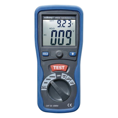 Terrómetro Digital / 3 Hilos / CAT III 1000 V / Muestreo 2.5 veces/s / Retroiluminación