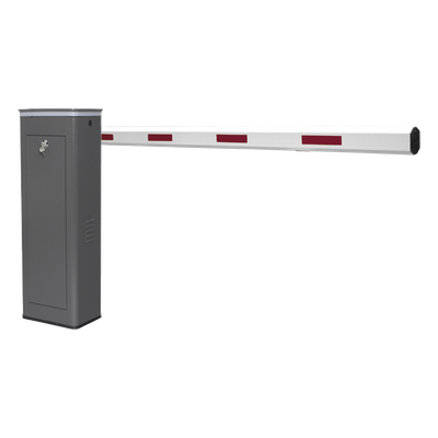 Barrera Vehicular Automática / Apertura 1.5 s / Brazo 3 m (9.8 ft) / 200 Ciclos/Hora / Corona LED Semaforizada / IP Resistente Intemperie