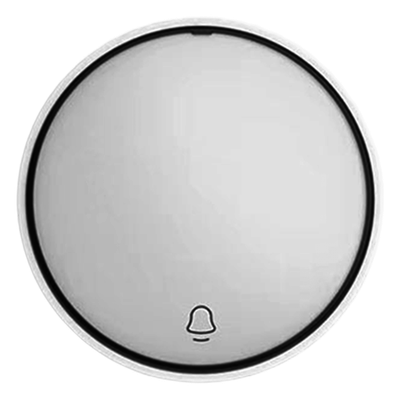 Botón de Emergencia Inalámbrico / Energía Cinética Sin Batería / Alcance 50 m (164 ft) / Emparejable con Terminales IP / Diseño Compacto