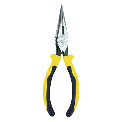 Pinza de Punta Cónica con Corte / 6.75″ (171 mm) / Cabeza Delgada / Mordazas Moleteadas / Mango Bimaterial Antideslizante