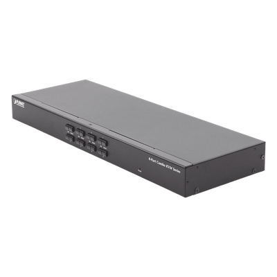 Switch KVM / 8 Puertos VGA / Control 64 Servidores en Cascada / PS/2 y USB / Cable 1.8 m (5.9 ft) Incluido