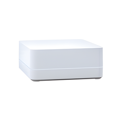 Hub para Automatización / Control de 75 Dispositivos / RF Clear Connect 431-437 MHz / Alcance 9 m (30 ft) / Ethernet / Control por Voz / Compatible HomeKit
