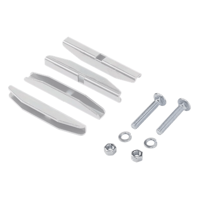 Kit de Empalme para Escalerilla / Acero Calibre 12 / 2.66 mm / Recubierto en Polvo Blanco / 1.02 lb (0.46 kg)