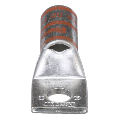 Terminal de Compresión de Cobre / Orificio 3/8 in (9.5 mm) / Cable 3/0 AWG / Estañado / 35 kV / 90 °C