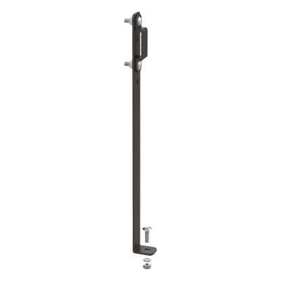 Kit de Elevación para Escalerilla / 3 o 6 in (76 o 152 mm) / Acero Calibre 11 / Acabado Negro RAL 9005 / Universal para Cualquier Ancho de Rack